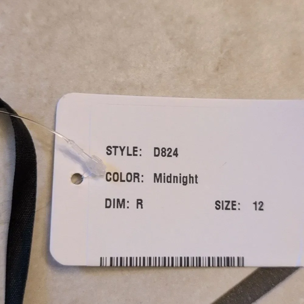 NWT Alfred Sung Maxi Gown Dress Jewel Neck Open Back Bow Size 12 - Picture 12 of 16